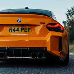 Kies-Motorsports R44 Performance MHC+ BMW M2 G87 Edition 1 Rear Diffuser 3pcs In Pre Preg Gloss Carbon Fibre (G87)