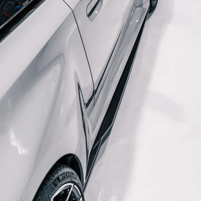 Kies-Motorsports R44 Performance MHC+ BMW M2 G87 Edition 1 Side Skirts In Pre Preg Gloss Carbon Fibre (G87)