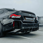 Kies-Motorsports R44 Performance MHC+ BMW M2 G87 OEM Style Rear Diffuser In Pre Preg Gloss Carbon Fibre (G87)