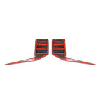 Kies-Motorsports R44 Performance MHC+ BMW M2 G87 Performance Style Rear Rear Bumper Inserts In Pre Preg Gloss Carbon Fibre (G87)