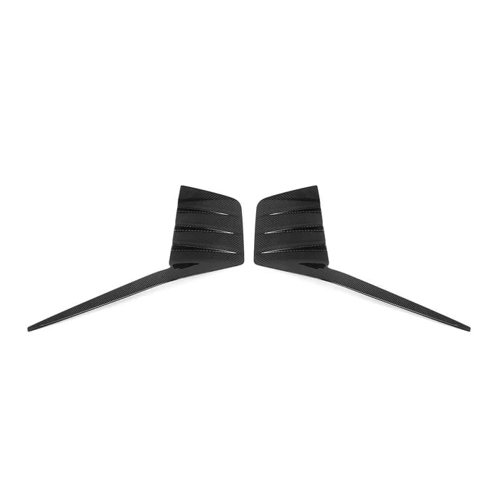 Kies-Motorsports R44 Performance MHC+ BMW M2 G87 Performance Style Rear Rear Bumper Inserts In Pre Preg Gloss Carbon Fibre (G87)