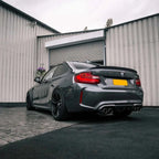 Kies-Motorsports R44 Performance MHC+ BMW M2/M2 Competition Performance Style Rear Diffuser In Gloss Pre Preg Carbon Fibre (F87)