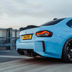 Kies-Motorsports R44 Performance MHC+ BMW M2/M240i Performance Style Rear Spoiler In Pre Preg Carbon Fibre (G87/G42)