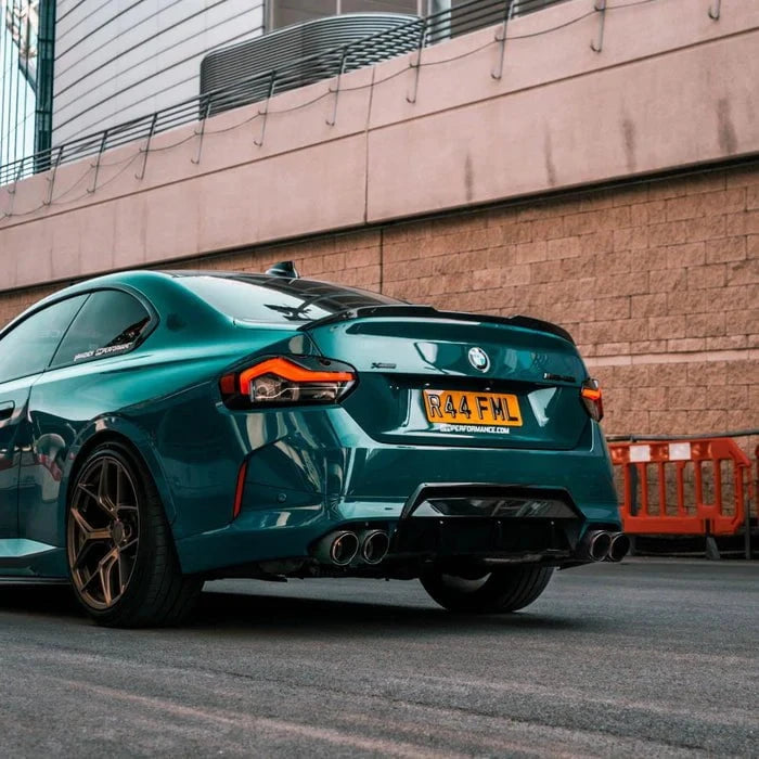 Kies-Motorsports R44 Performance MHC+ BMW M2/M240i V Style Rear Spoiler In Pre Preg Carbon Fibre (G87/G42)
