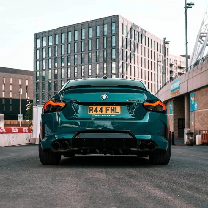 Kies-Motorsports R44 Performance MHC+ BMW M2/M240i V Style Rear Spoiler In Pre Preg Carbon Fibre (G87/G42)
