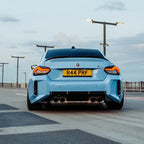 Kies-Motorsports R44 Performance MHC+ BMW M2/M240i V Style Rear Spoiler In Pre Preg Carbon Fibre (G87/G42)