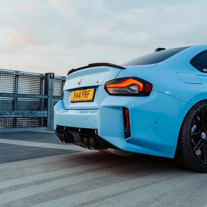 Kies-Motorsports R44 Performance MHC+ BMW M2/M240i V Style Rear Spoiler In Pre Preg Carbon Fibre (G87/G42)