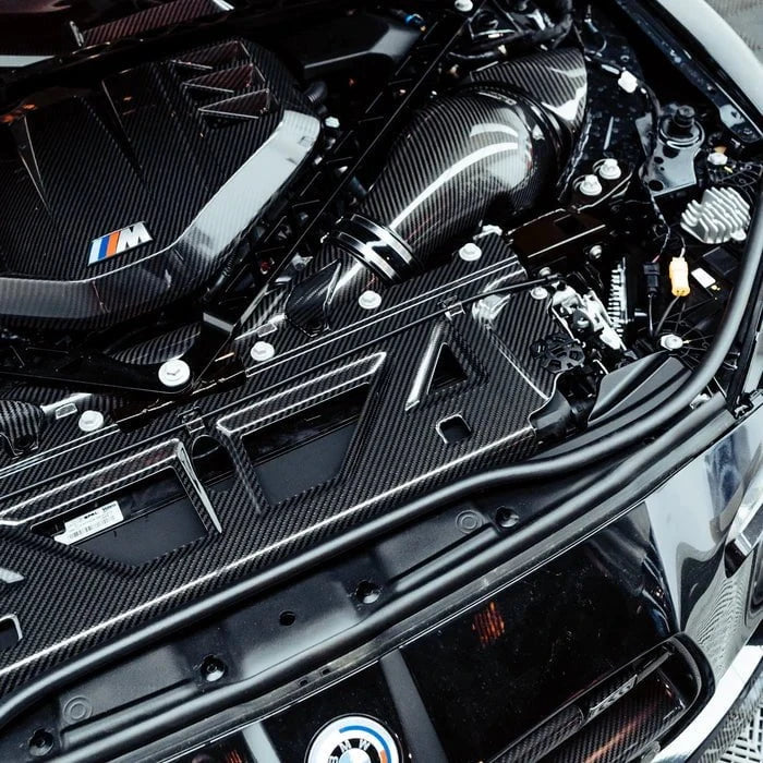 Kies-Motorsports R44 Performance MHC+ BMW M2/M3/M4 Full Replacement Radiator Cooling Shroud Slam Panel In Pre Preg Carbon Fibre (G80/G81/G82/G83/G87)