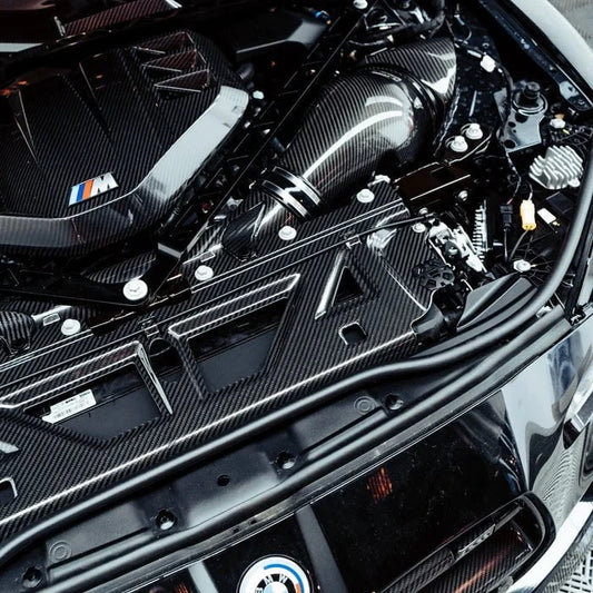 Kies-Motorsports R44 Performance MHC+ BMW M2/M3/M4 Full Replacement Radiator Cooling Shroud Slam Panel In Pre Preg Carbon Fibre (G80/G81/G82/G83/G87)