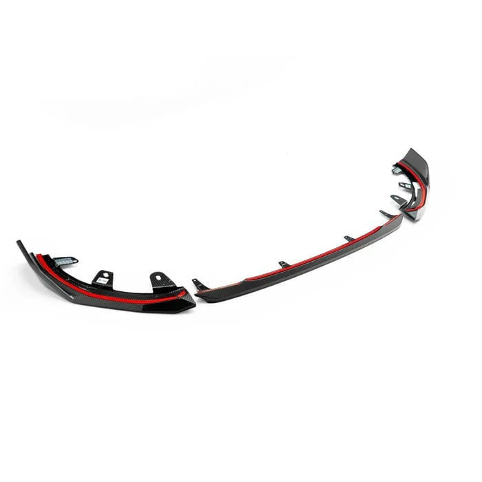 Kies-Motorsports R44 Performance MHC+ BMW M240i Performance Style Front Splitter In Pre Preg Carbon Fibre (G42) Main image