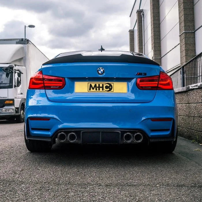 Kies-Motorsports R44 Performance MHC+ BMW M3/3 Series Ducktail Style Spoiler In Pre Preg Carbon Fibre (F80/F30)