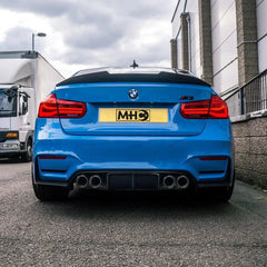 Kies-Motorsports R44 Performance MHC+ BMW M3/3 Series Ducktail Style Spoiler In Pre Preg Carbon Fibre (F80/F30)