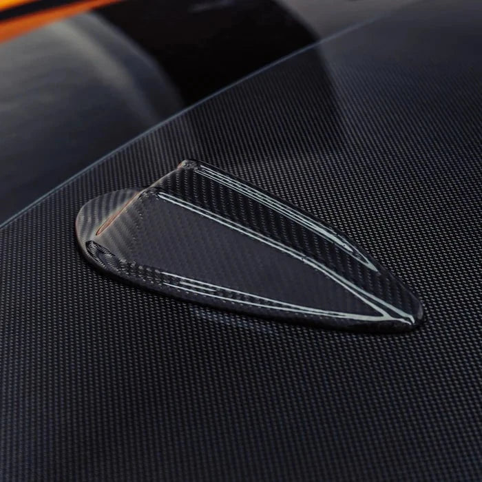 Kies-Motorsports R44 Performance MHC+ BMW M3/3 Series LCI Shark Fin Antenna Cover In Gloss Pre Preg Carbon Fibre (G80/G81/G20/G21 2023+)