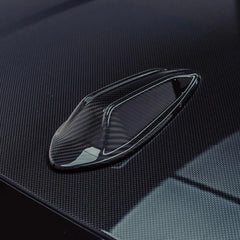 Kies-Motorsports R44 Performance MHC+ BMW M3/3 Series LCI Shark Fin Antenna Cover In Gloss Pre Preg Carbon Fibre (G80/G81/G20/G21 2023+)