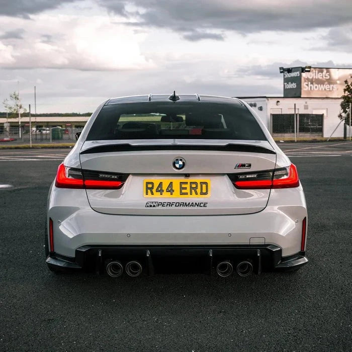 Kies-Motorsports R44 Performance MHC+ BMW M3 CS Style Rear Spoiler In Pre Preg Carbon Fibre (G80)
