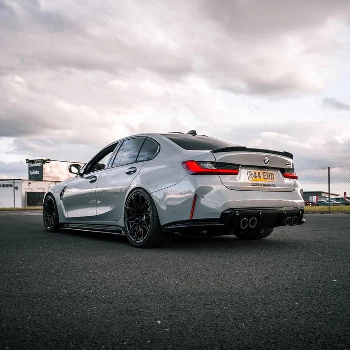 Kies-Motorsports R44 Performance MHC+ BMW M3 CS Style Rear Spoiler In Pre Preg Carbon Fibre (G80) Main image