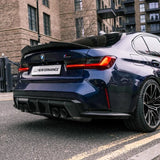 Kies-Motorsports R44 Performance MHC+ BMW M3 Ducktail Style Rear Spoiler In Pre Preg Carbon Fibre (G80)