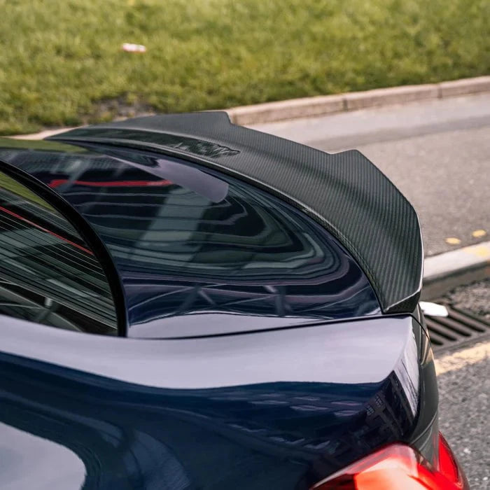 Kies-Motorsports R44 Performance MHC+ BMW M3 Ducktail Style Rear Spoiler In Pre Preg Carbon Fibre (G80)