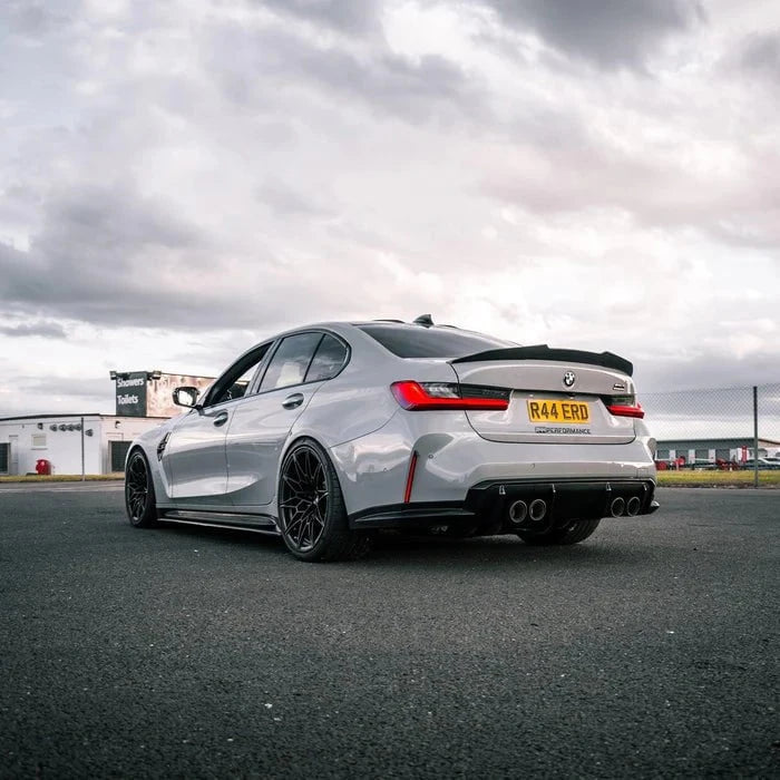 Kies-Motorsports R44 Performance MHC+ BMW M3 Ducktail Style Rear Spoiler In Pre Preg Carbon Fibre (G80)