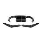 Kies-Motorsports R44 Performance MHC+ BMW M3/M4 Aggressive 3 Piece Rear Diffuser Gloss Pre Preg Carbon Fibre (F80/F82/F83)