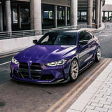 Kies-Motorsports R44 Performance MHC+ BMW M3/M4 CSL Style Front Splitter In Pre Preg Carbon Fibre (G80/G81/G82/G83)