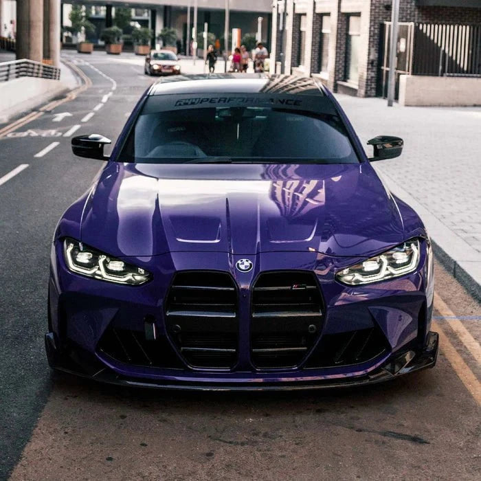 Kies-Motorsports R44 Performance MHC+ BMW M3/M4 CSL Style Front Splitter In Pre Preg Carbon Fibre (G80/G81/G82/G83)