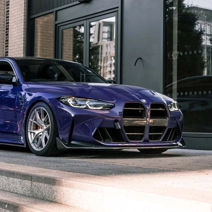Kies-Motorsports R44 Performance MHC+ BMW M3/M4 CSL Style Front Splitter In Pre Preg Carbon Fibre (G80/G81/G82/G83)