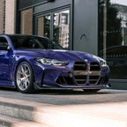 Kies-Motorsports R44 Performance MHC+ BMW M3/M4 CSL Style Front Splitter In Pre Preg Carbon Fibre (G80/G81/G82/G83)