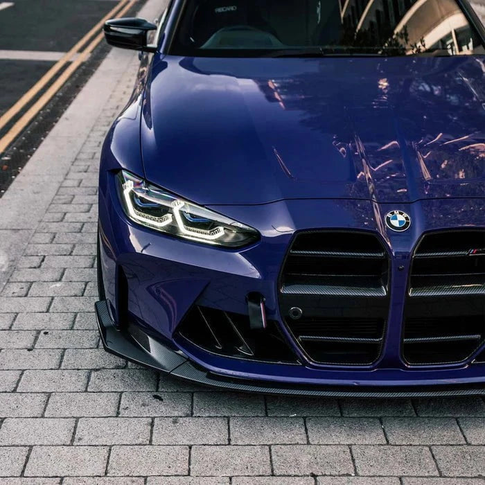 Kies-Motorsports R44 Performance MHC+ BMW M3/M4 CSL Style Front Splitter In Pre Preg Carbon Fibre (G80/G81/G82/G83)