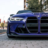 Kies-Motorsports R44 Performance MHC+ BMW M3/M4 CSL Style Front Splitter In Pre Preg Carbon Fibre (G80/G81/G82/G83)