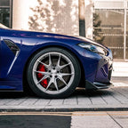 Kies-Motorsports R44 Performance MHC+ BMW M3/M4 CSL Style Front Splitter In Pre Preg Carbon Fibre (G80/G81/G82/G83)