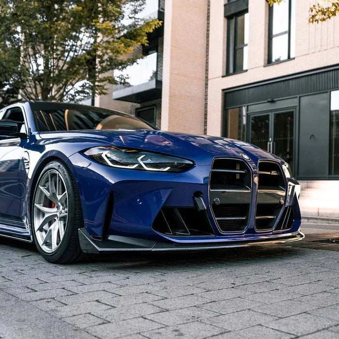 Kies-Motorsports R44 Performance MHC+ BMW M3/M4 CSL Style Front Splitter In Pre Preg Carbon Fibre (G80/G81/G82/G83)