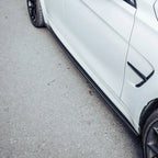 Kies-Motorsports R44 Performance MHC+ BMW M3/M4 Full Length Performance Side Skirts In Gloss Pre Preg Carbon Fibre (F80/F82/F83)