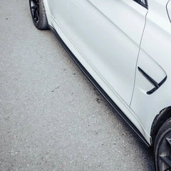 Kies-Motorsports R44 Performance MHC+ BMW M3/M4 Full Length Performance Side Skirts In Gloss Pre Preg Carbon Fibre (F80/F82/F83)