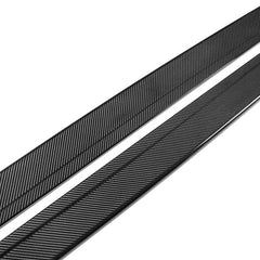 Kies-Motorsports R44 Performance MHC+ BMW M3/M4 Full Length Performance Side Skirts In Gloss Pre Preg Carbon Fibre (F80/F82/F83)