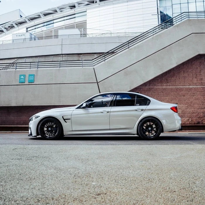 Kies-Motorsports R44 Performance MHC+ BMW M3/M4 Full Length Performance Side Skirts In Gloss Pre Preg Carbon Fibre (F80/F82/F83) Main image