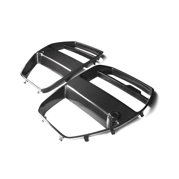 Kies-Motorsports R44 Performance MHC+ BMW M3/M4 GT Style Front Grille With ACC In Pre Preg Carbon Fibre (G80/G81/G82/G83)
