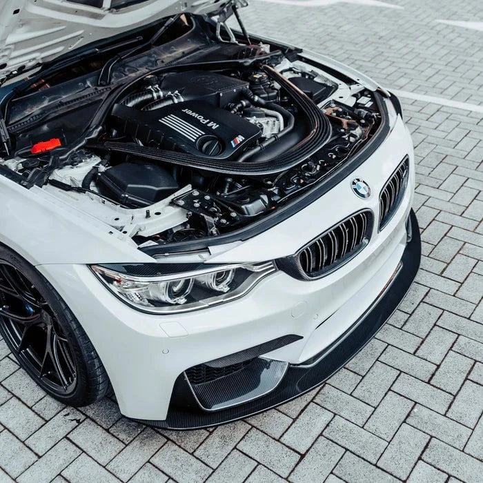 Kies-Motorsports R44 Performance MHC+ BMW M3/M4 GT Style Front Splitter In Gloss Pre Preg Carbon Fibre (F80/F82/F83)