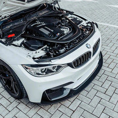 Kies-Motorsports R44 Performance MHC+ BMW M3/M4 GT Style Front Splitter In Gloss Pre Preg Carbon Fibre (F80/F82/F83)