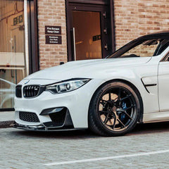 Kies-Motorsports R44 Performance MHC+ BMW M3/M4 GT Style Front Splitter In Gloss Pre Preg Carbon Fibre (F80/F82/F83)