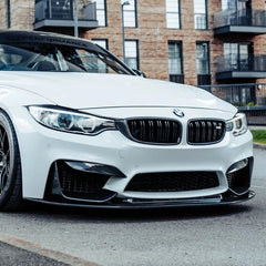 Kies-Motorsports R44 Performance MHC+ BMW M3/M4 GT Style Front Splitter In Gloss Pre Preg Carbon Fibre (F80/F82/F83)