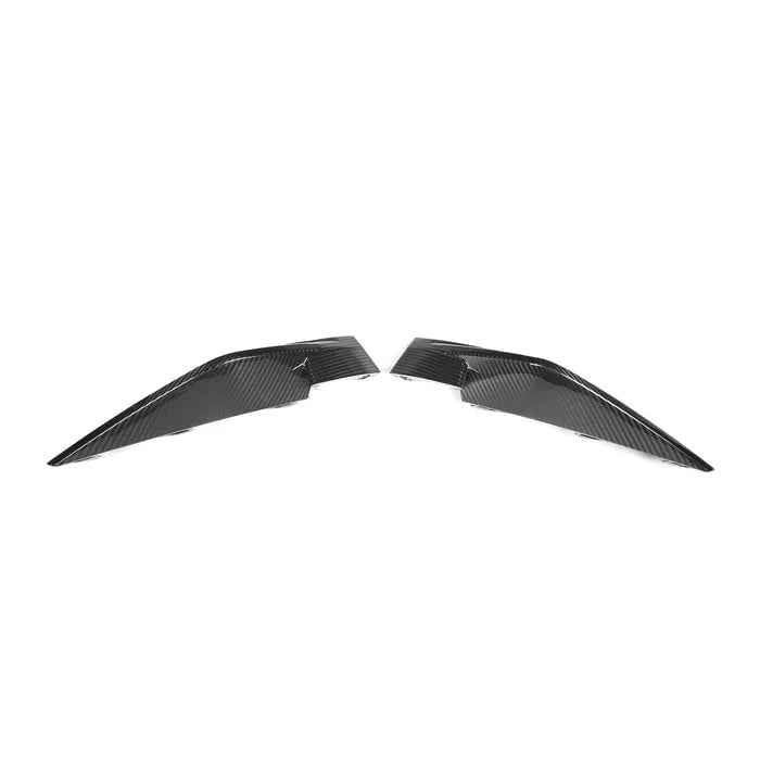 Kies-Motorsports R44 Performance MHC+ BMW M3/M4 OEM Style Replacement Front Side Splitters In Pre Preg Carbon Fibre (G80/G81/G82/G83)