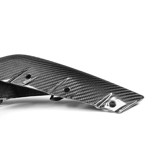 Kies-Motorsports R44 Performance MHC+ BMW M3/M4 OEM Style Replacement Front Side Splitters In Pre Preg Carbon Fibre (G80/G81/G82/G83)