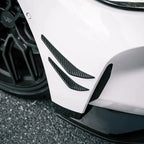 Kies-Motorsports R44 Performance MHC+ BMW M3/M4 Performance Style Canards In Pre Preg Carbon Fibre (G80/G81/G82/G83)