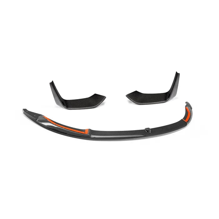 Kies-Motorsports R44 Performance MHC+ BMW M3/M4 Performance Style Front Splitter In Gloss Pre Preg Carbon Fibre (F80/F82/F83)