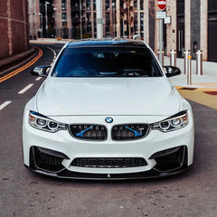 Kies-Motorsports R44 Performance MHC+ BMW M3/M4 Performance Style Front Splitter In Gloss Pre Preg Carbon Fibre (F80/F82/F83)