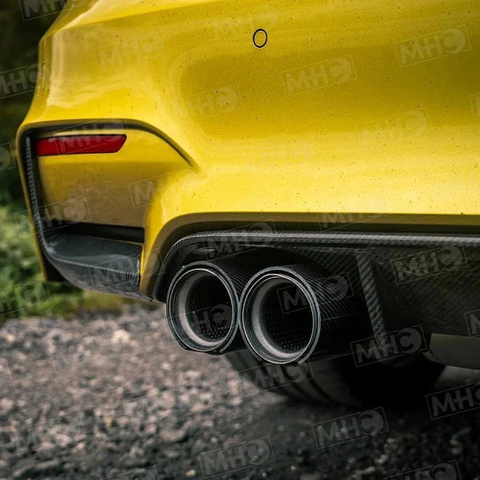 Kies-Motorsports R44 Performance MHC+ BMW M3/M4 Performance Style Rear Diffuser In Gloss Pre Preg Carbon Fibre (F80/F82/F83)
