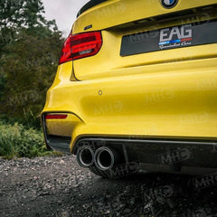 Kies-Motorsports R44 Performance MHC+ BMW M3/M4 Performance Style Rear Diffuser In Gloss Pre Preg Carbon Fibre (F80/F82/F83)