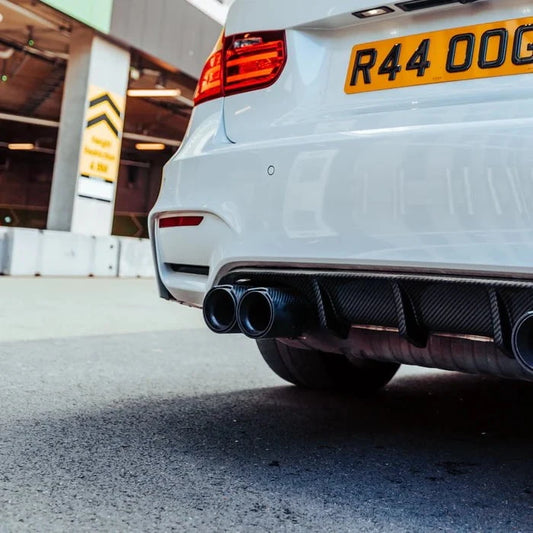 Kies-Motorsports R44 Performance MHC+ BMW M3/M4 Performance Style Rear Diffuser In Gloss Pre Preg Carbon Fibre (F80/F82/F83)