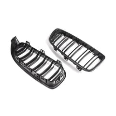 Kies-Motorsports R44 Performance MHC+ BMW M3/M4 Premium Front Grilles In Pre Preg Carbon Fibre & Gloss Black (F80/F82/F83)